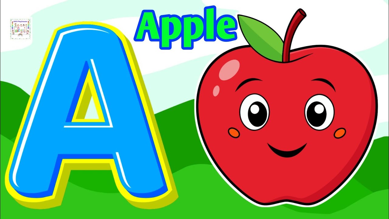 ABC Rhymes for Toddlers | ABC Phonics Song for Kids | Фонетическая песня с буквой A для детей от ...