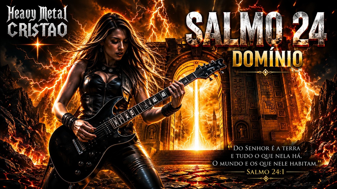 SALMO 24: O Rei da Glória está Entrando - Heavy Metal Cristão