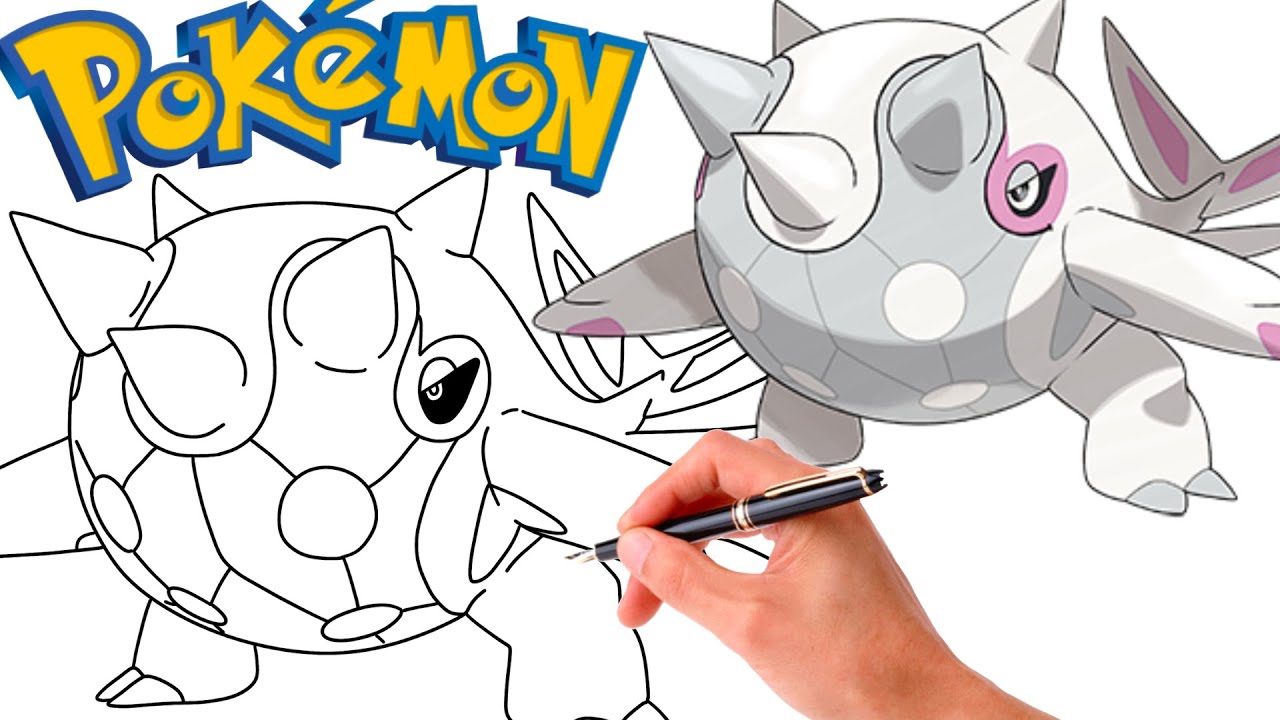 How To Draw CETITAN POKEMON #975 | Generation 9