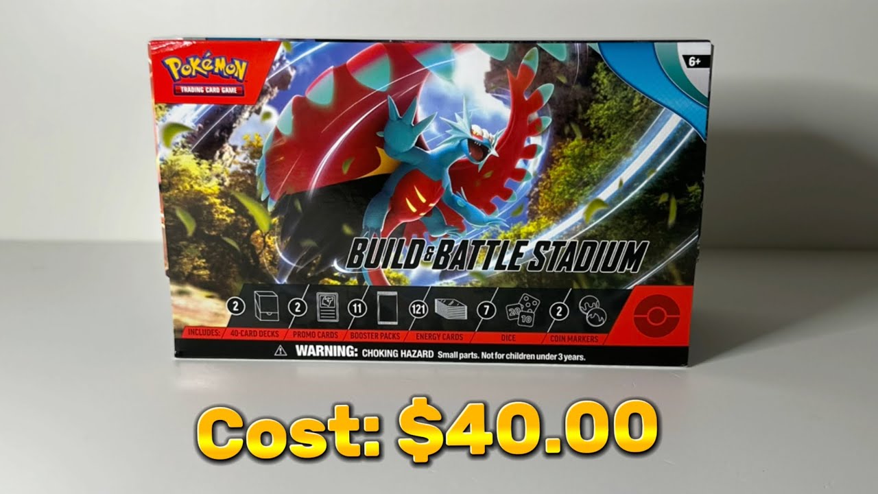 Pokemon Card Paradox Rift Build & Battle Stadium Unboxing