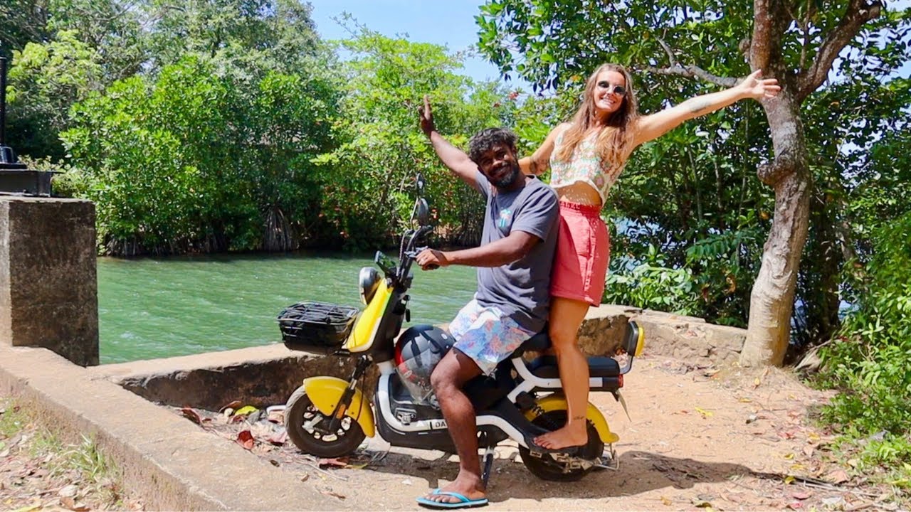 Testing out our new e-bike! 🛵