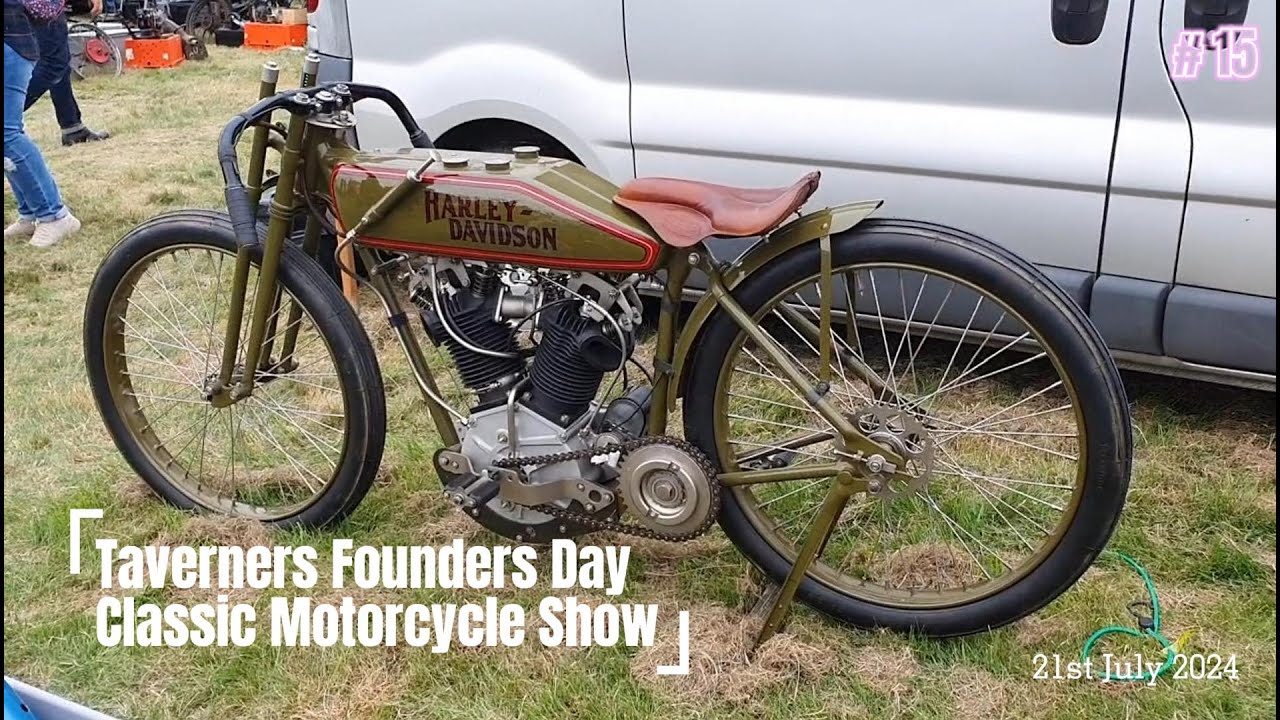 Taverners VMCC Founders Day Classic Bike Show 21st July 2024