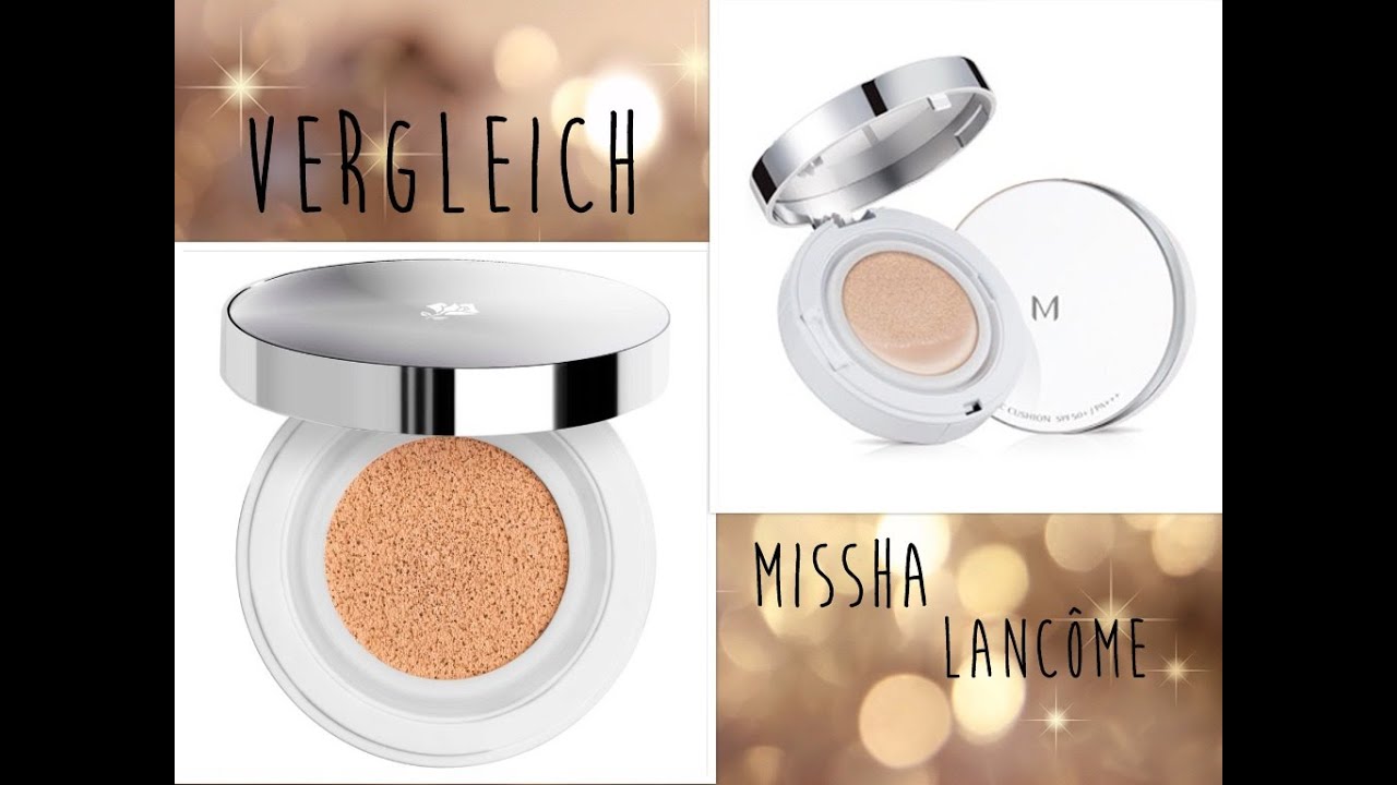 VERGLEICH - Lancôme Miracle Cushion & Missha Magic Cushion + VERLOSUNG