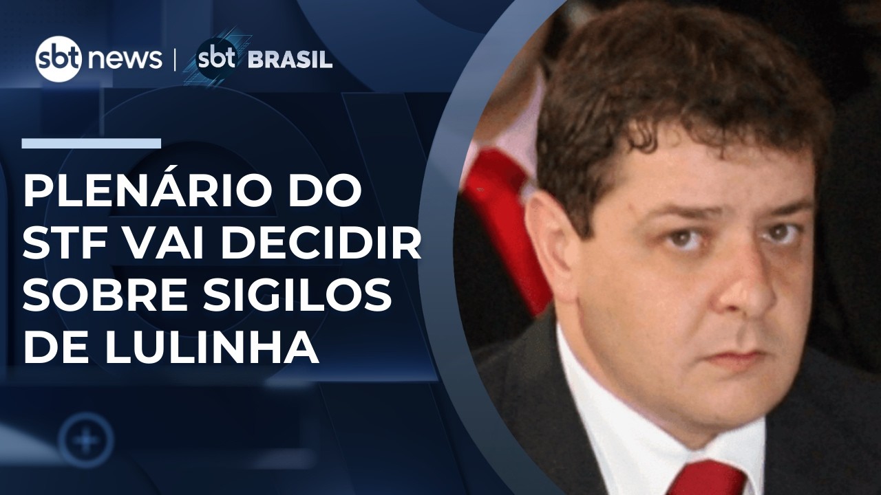 Plenário do STF vai decidir sobre suspensão de quebras de sigilo de Lulinha | #SBTBrasil