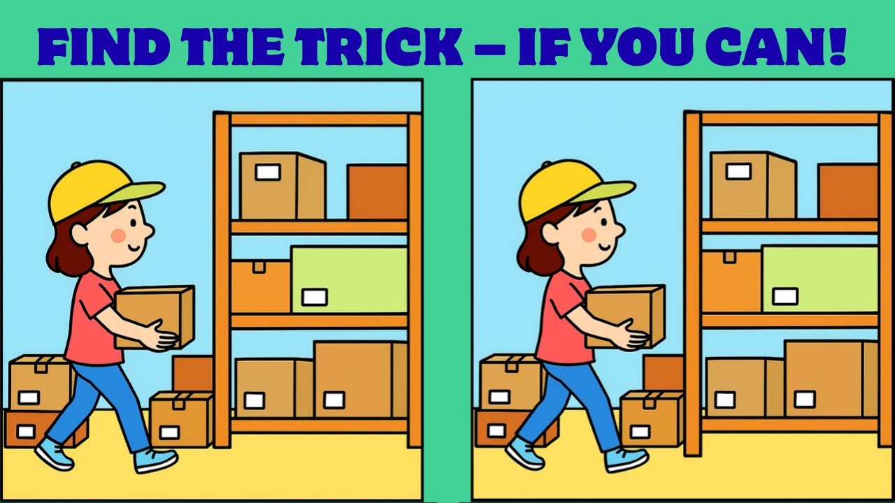 Spot the difference, Find the Trick – If You Can! Ultimate Picture Puzzle Challenges #208