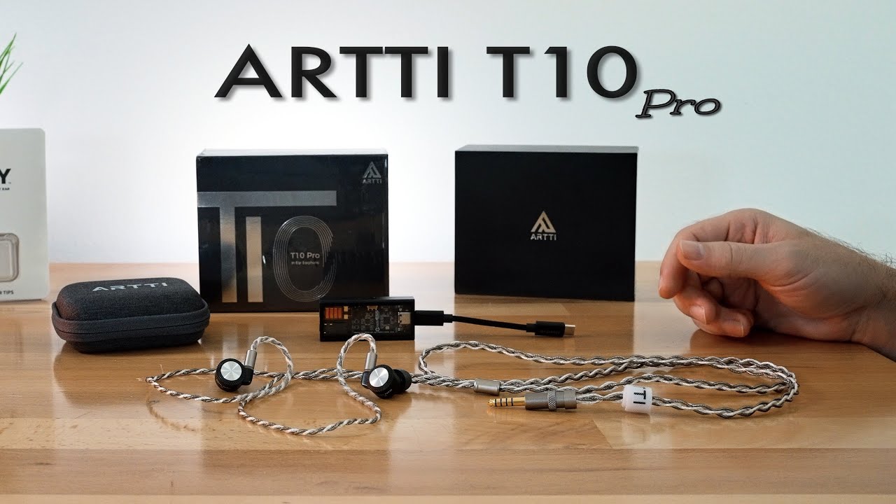 ARTTI T10 Pro &ndash; słuchawki douszne Planar IEM