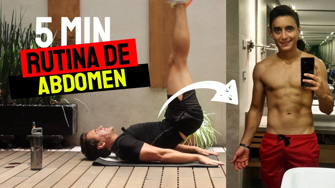 Rutina de ABDOMEN en CASA – ¡Solo 5 MINUTOS!