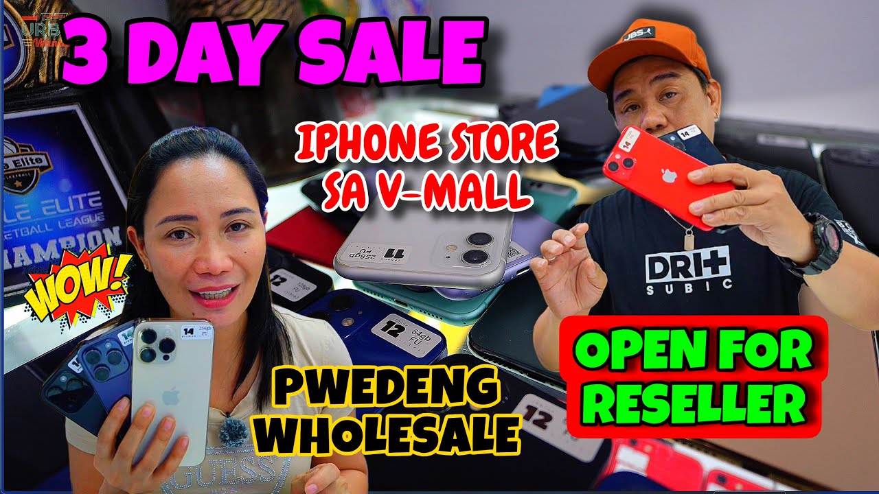 IPHONE PRICE UPDATE IN V-MALL GREENHILLS | SECONDHAND ORIGINAL | IPHONE 17,16,15,14,13,12,11 SERIES