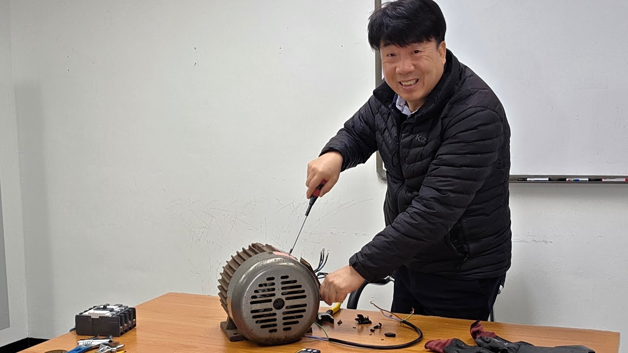 모터 소손 및 절연저항 점검 공부 중 #시설관리 #모터점검