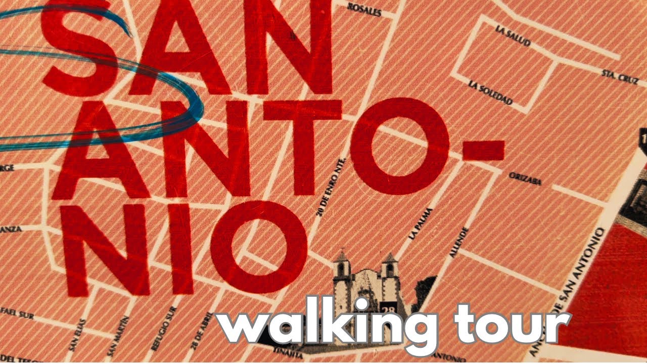 the SoHo of SAN MIGUEL de ALLENDE: San Antonio | neighborhood walk MEXICO 2024 | no music or talking