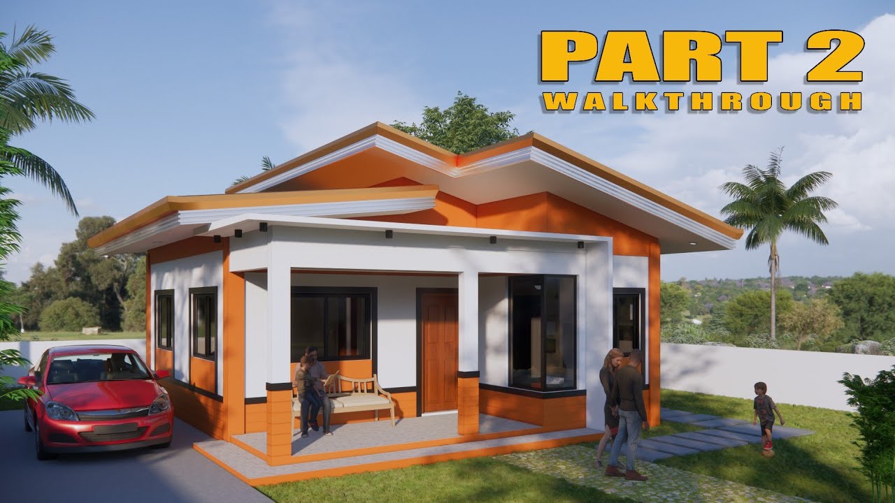 56 SQM | 2 BEDROOMS | BUNGALOW |WALKTHROUGH | PART 2