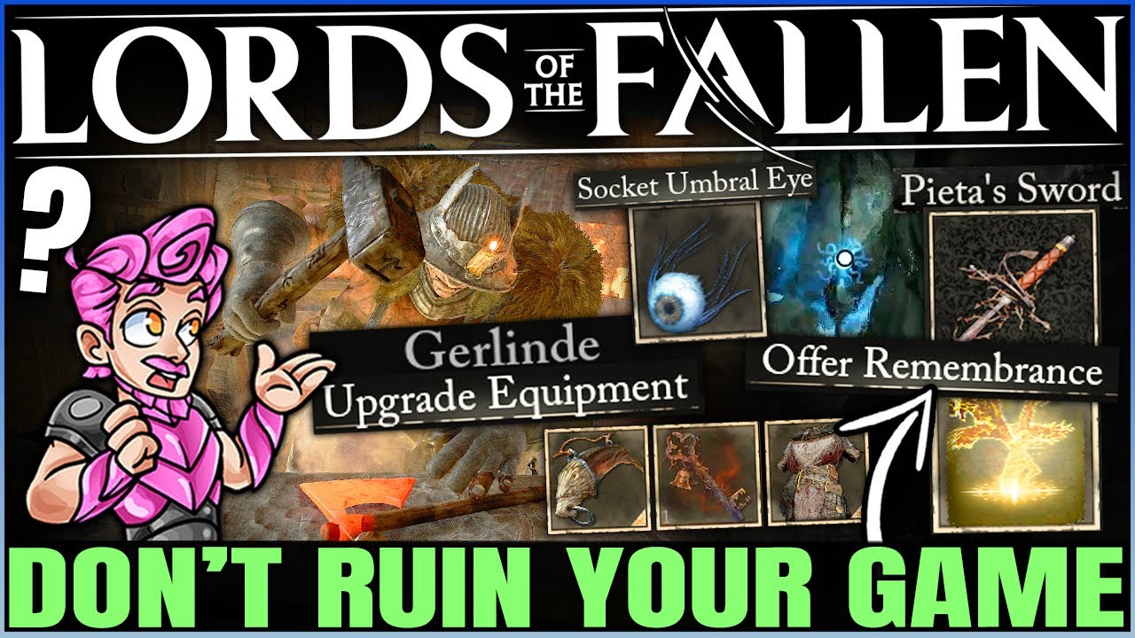 Lords of the Fallen - Unlock BEST Boss Weapons & Blacksmith Upgrades EARLY - 10 Missable OP Items!