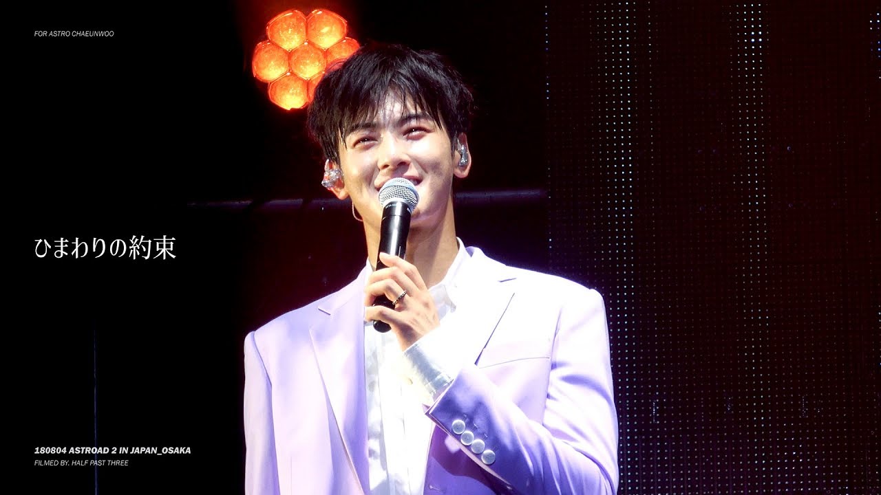 [ASTRO 차은우] 180804 ASTROAD 2 IN JAPAN - ひまわりの約束 [4K]