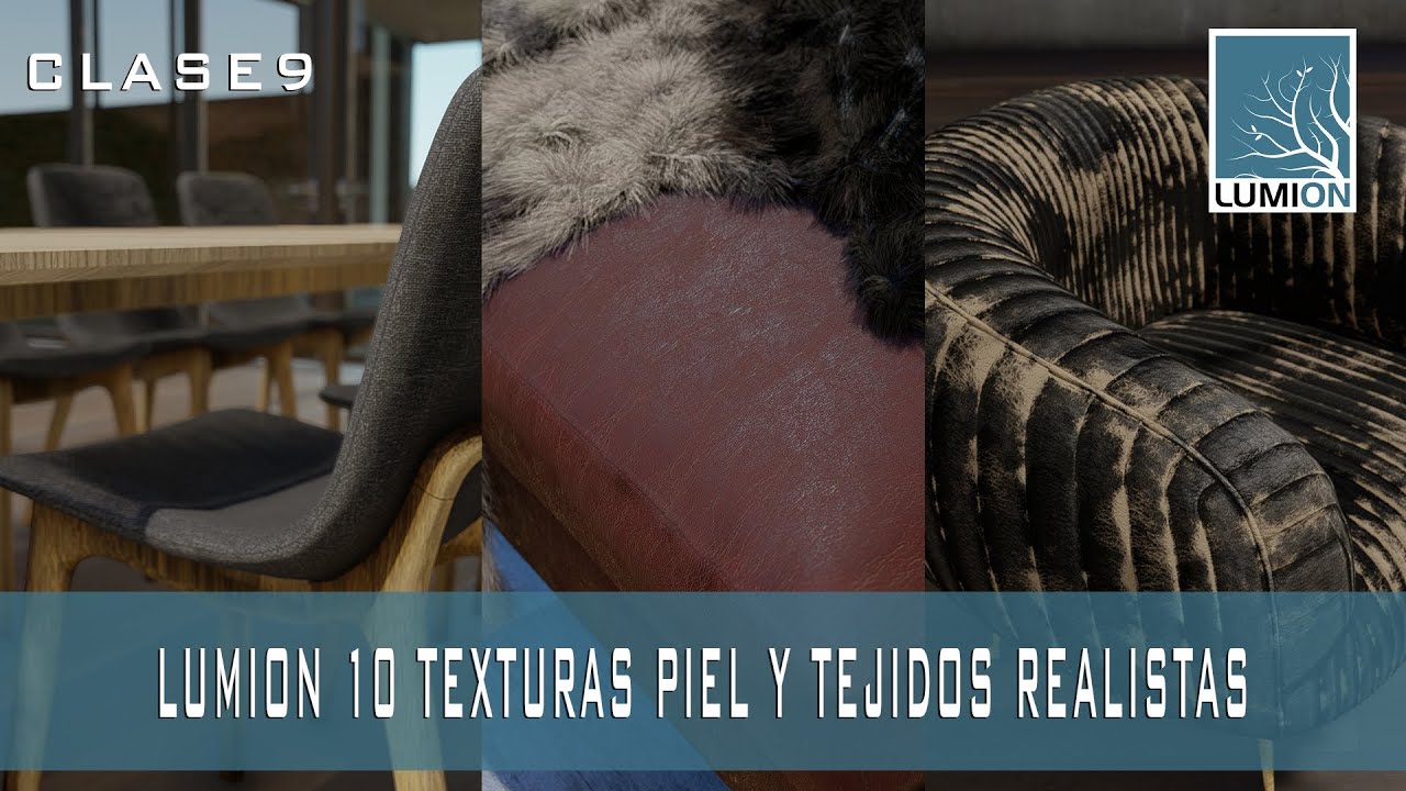 CREAR TELAS Y PIEL REALISTA EN LUMION 10 - CLASE 9