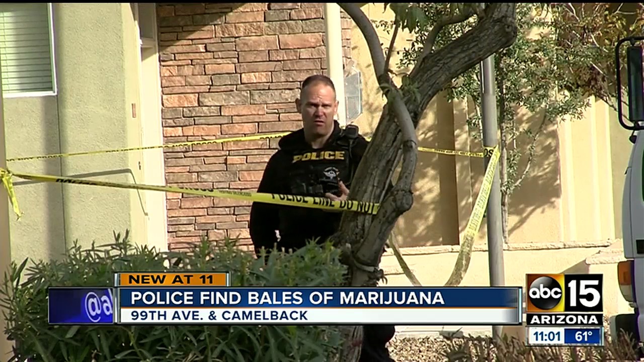 PD: Bales of marijuana found in PHX apartment
