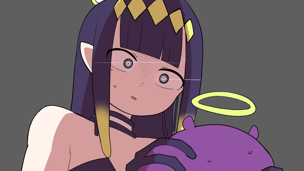 Ina ate TAKO sashimi?!!! (Hololive Fan Animation)
