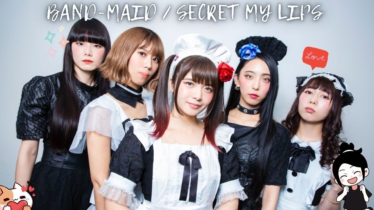 Band-Maid / Secret My Lips (Официальный музыкальный клип) 🌸Реакция🌸