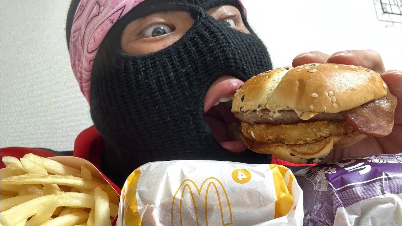 Eating McDonald 