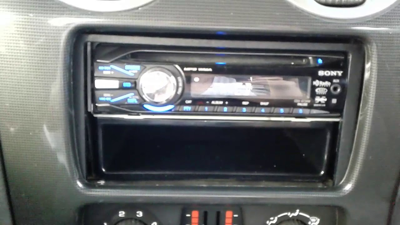 Sony car stereo FIX!!
