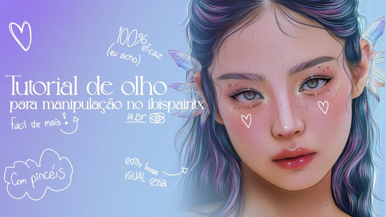 Como fazer olho no Ibispaintx (Tutorial de manipulação de imagem)