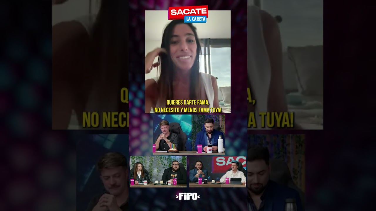 CATA GOROSTIDI LE DICE SAPO PARADO A UN PANELISTA
