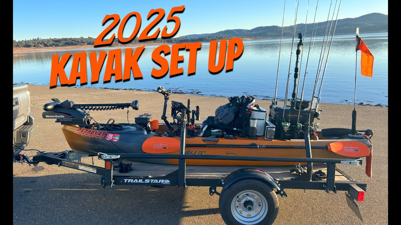 2025 Kayak Set Up | Finally Added a Motorguide Xi3 To My Old Town Sportsman PDL 120