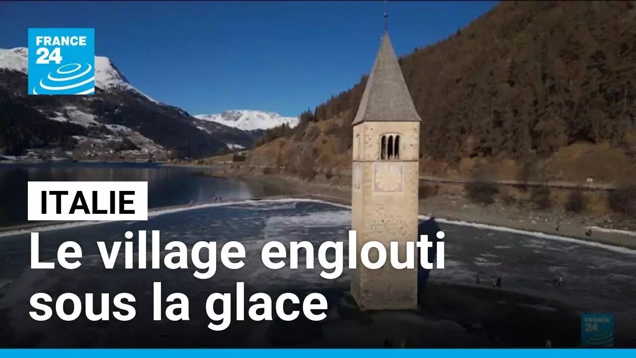 Italie : Curon, le village englouti sous la glace &bull; FRANCE 24