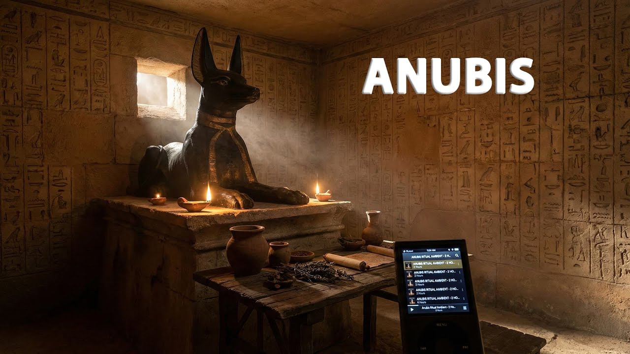 Anubis | Ancient Egyptian Ambient Music (2 Hours | Cinematic & Ritual)