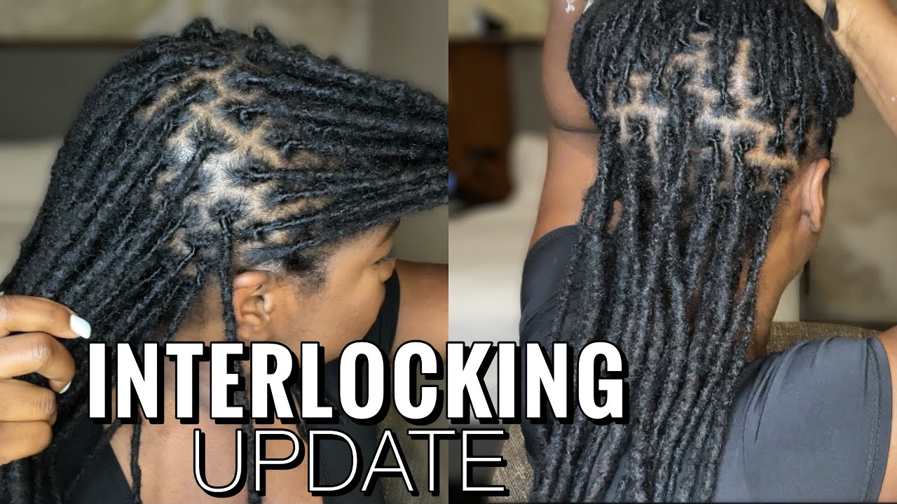 WILL I CONTINUE INTERLOCKING OR PALM ROLLING MY LOCS??? | INTERLOCKING UPDATE | #KUWC