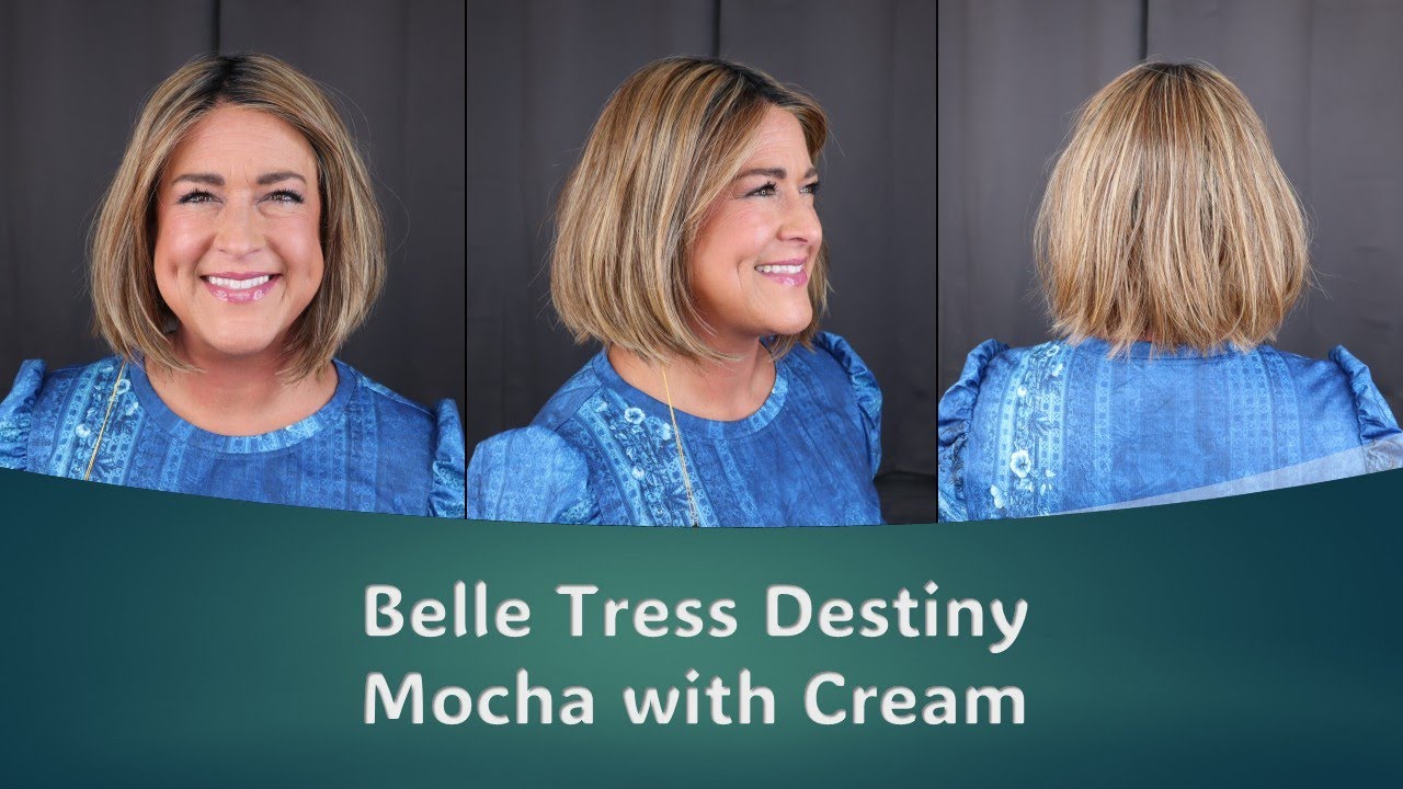 Belle Tress Destiny in Mocha with Cream | A FAVORITE wig of many!