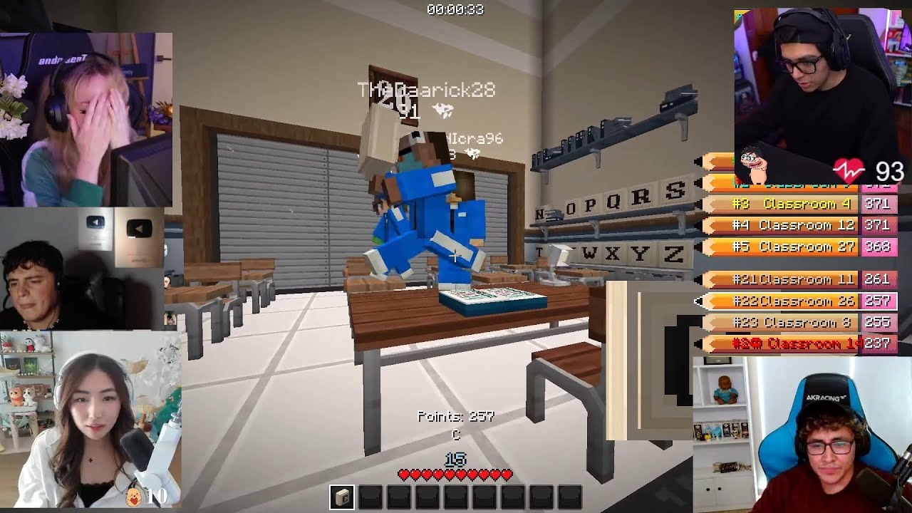 Fail de Sylvee en  SQUID CRAFT 3 (Daarick, ANTONIcraTV, xChocoBars y tagelis)