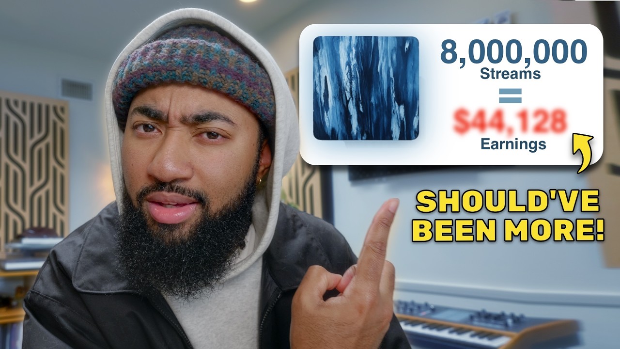 How Much I Made From 8 Million Streams (And What Publishing Added)