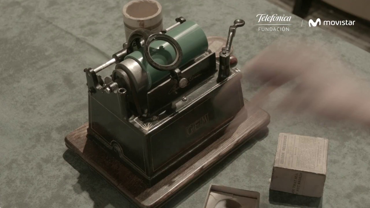 Primera grabación sonora de Thomas Edison