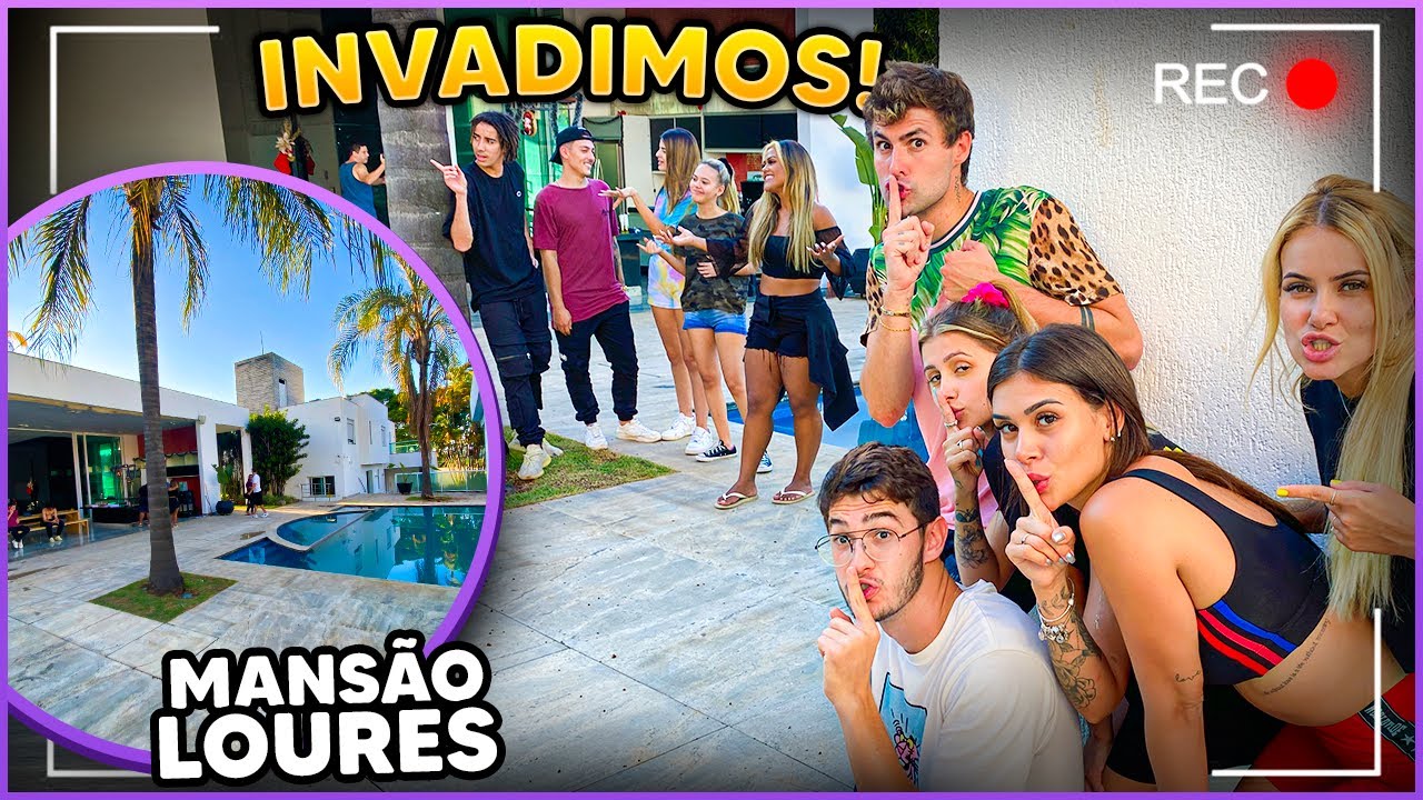 INVADIMOS A MANSÃO DA FAMÍLIA LOURES E OLHA O QUE ACONTECEU!!