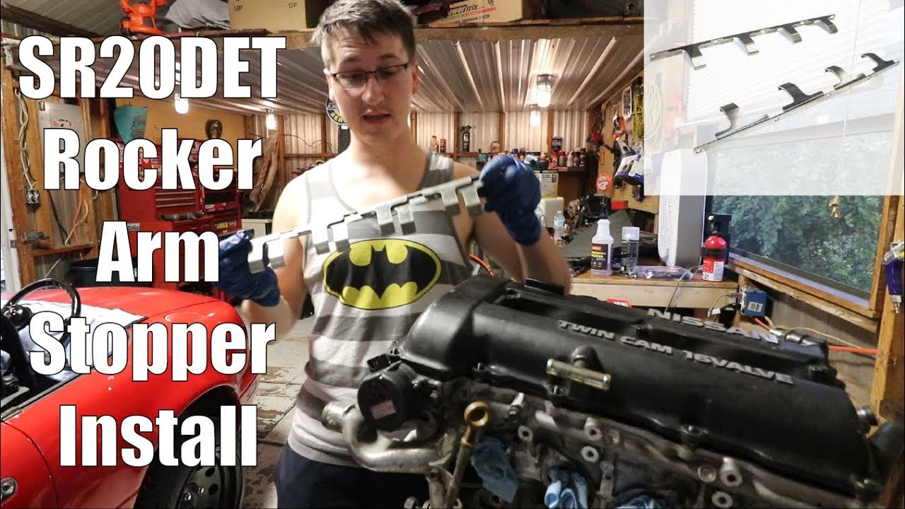 SR20DET Rocker Arm Stopper Install