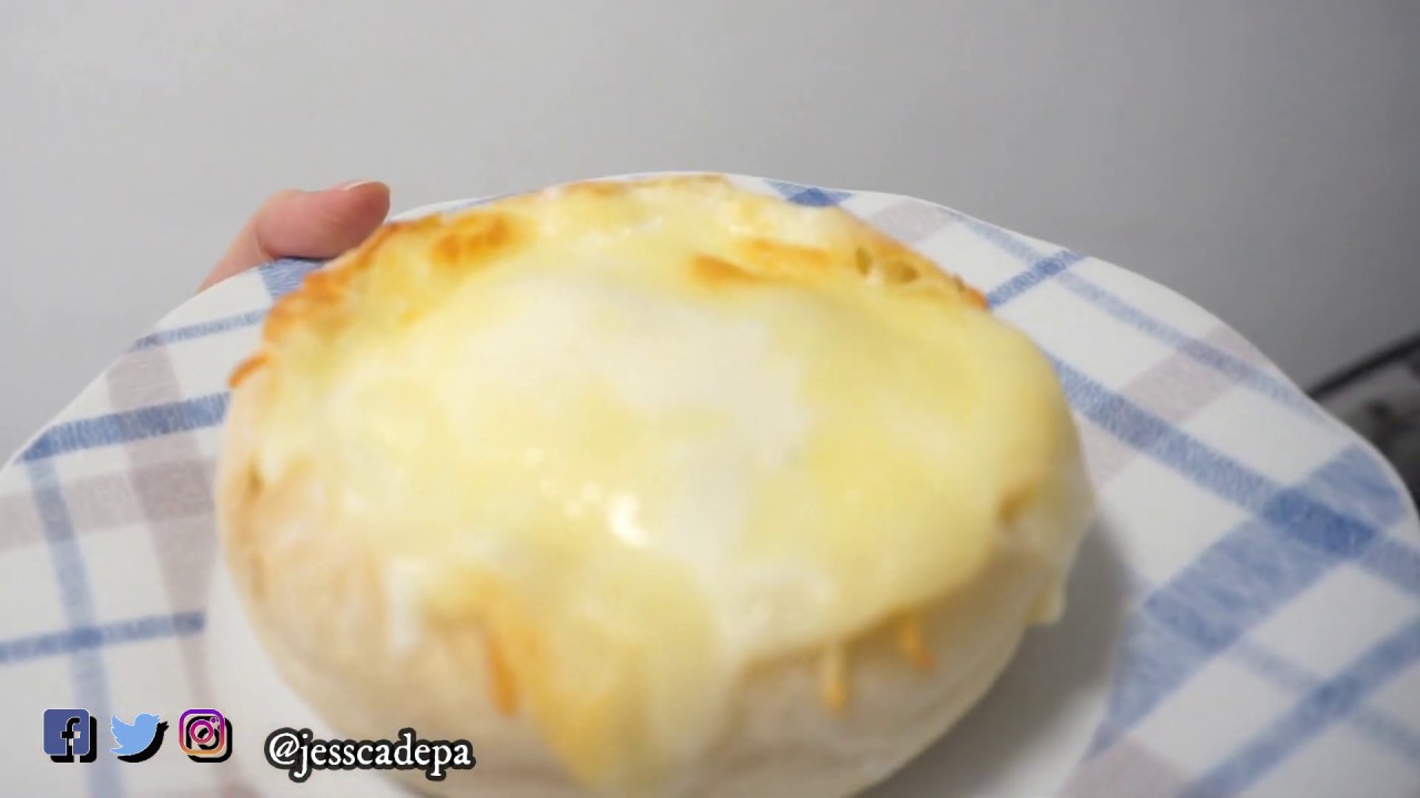 Pan relleno de queso y pollo en olla GM
