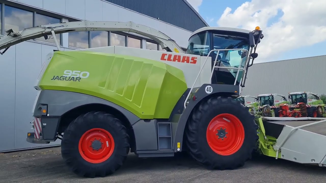 With Warranty! 2008 Claas Jaguar 950 forage harvester for sale @AMMachineryBV