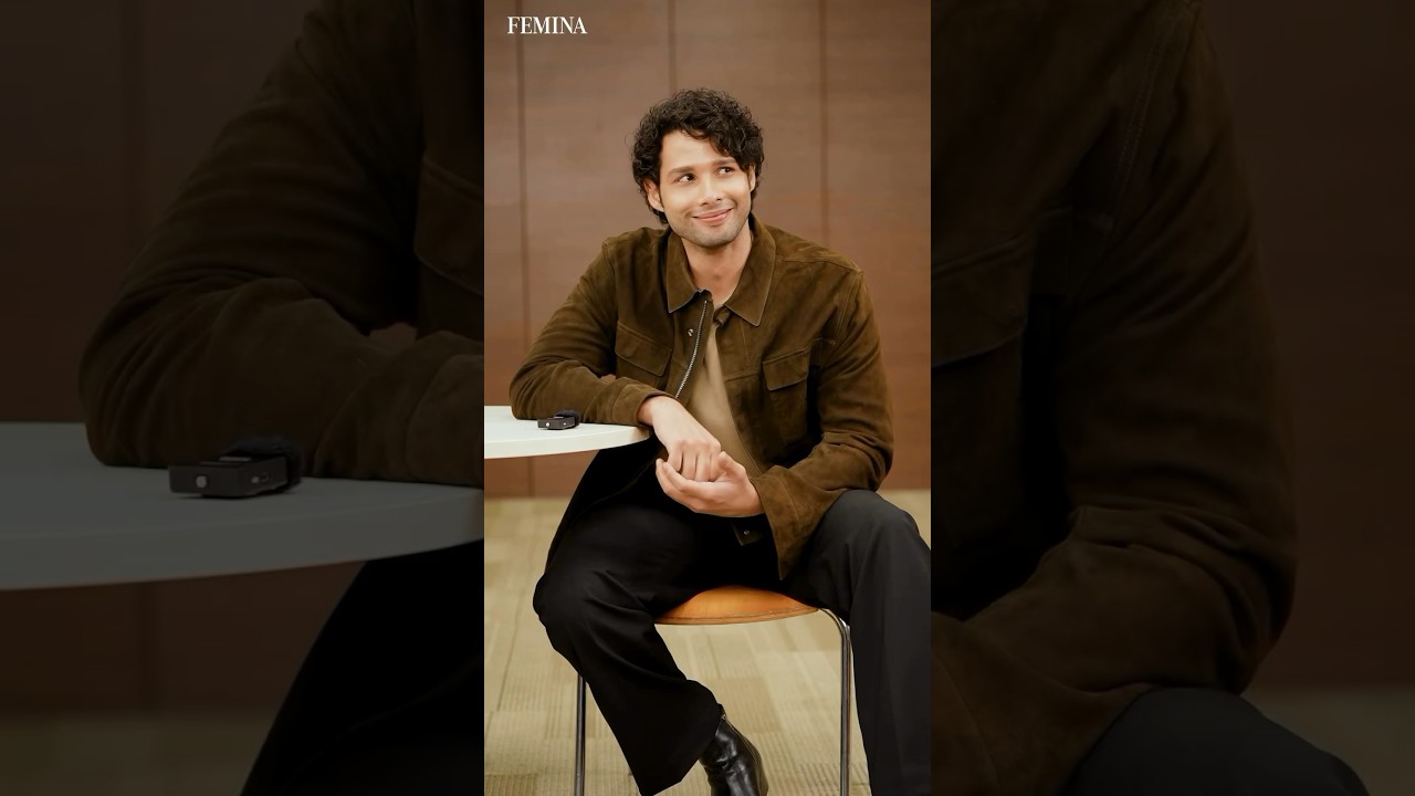 Одна минута с Сиддхантом Чатурведи! #femina #шорты #siddhantchaturvedi