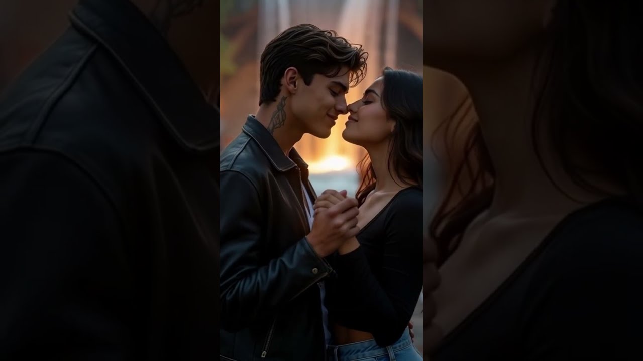 "Sunset Love Ride – Jason & Lucia Moto Adventure 🌅🏍️❤️ | Ethereal Dreamy Clip"