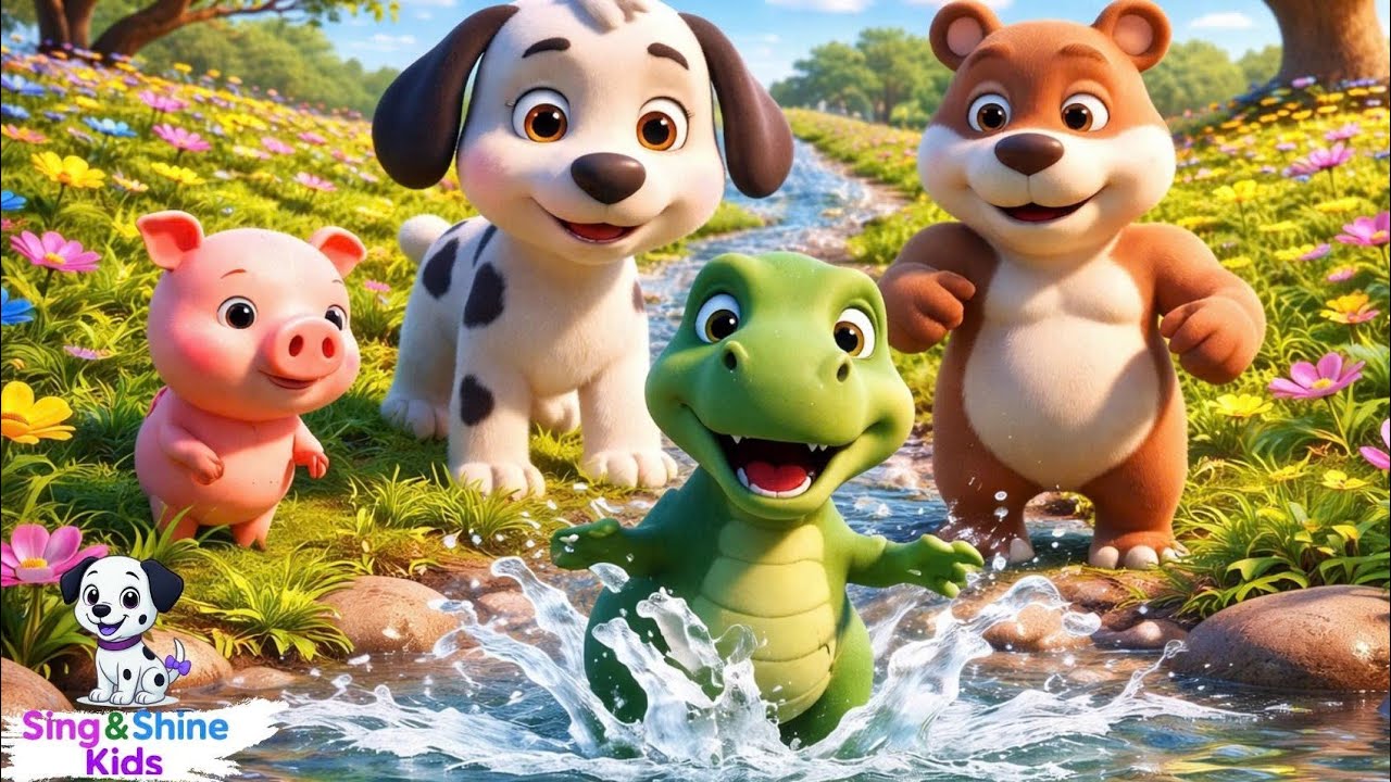 🎵 Coco the Puppy, Dino the Dinosaur & Pip the Pink Pig | Fun Kids Song Compilation 🐶🦖🐷