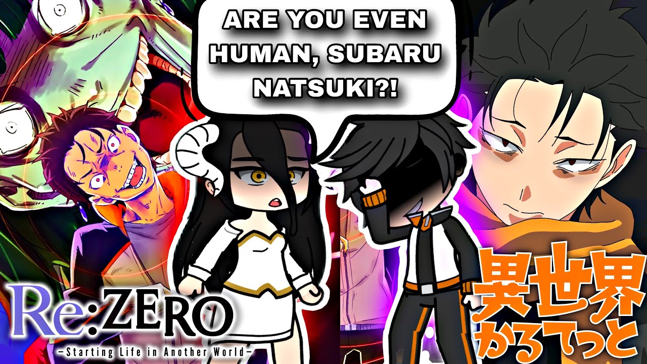 Isekai Quartet React to Subaru Natsuki || Re:Zero || Part 5/? || Gacha React ||
