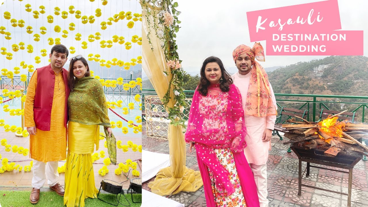 Indian Kasauli Destination Wedding Vlog | Hills Destination Wedding India