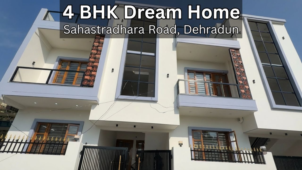 DEHRADUN | SAHASTRADHARA ROAD | 4BHK INDEPENDENT HOUSE |FOR SALE | BUDGET FRIENDLY | REALTORS REAL|