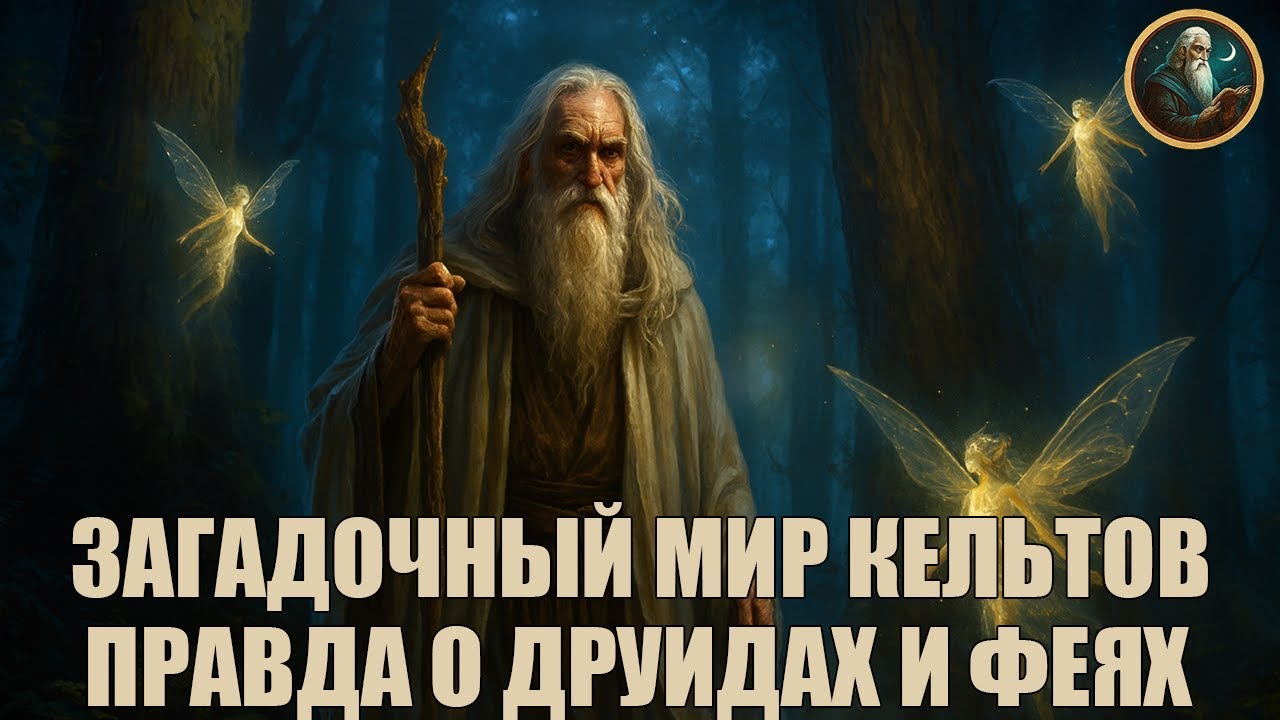ЛЕКЦИЯ ДЛЯ СНА 🌙 ПРЕДАНИЯ КЕЛЬТОВ: МИР ДРУИДОВ И ФЕЙ