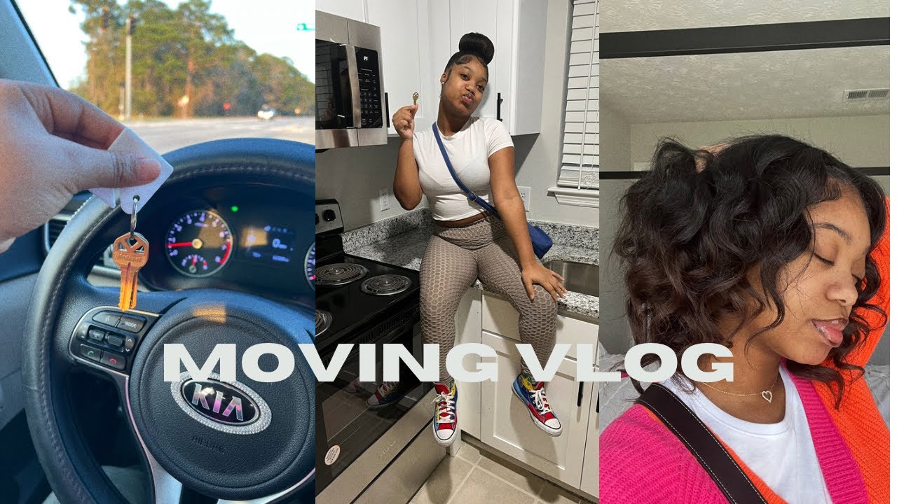 MOVING INTO MT FIRST APARTMENT AT 20 (Empty Apartment Tour, Unpacking, chatting, etc…)
