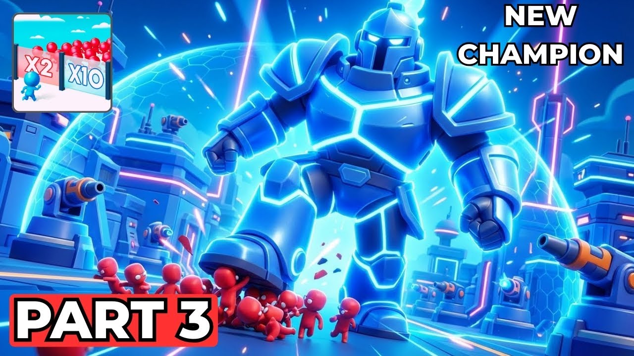 Mob Control Gameplay Part 3 – NEW CHAMPION UNLOCK | Max Level Base Defense (Android/iOS)