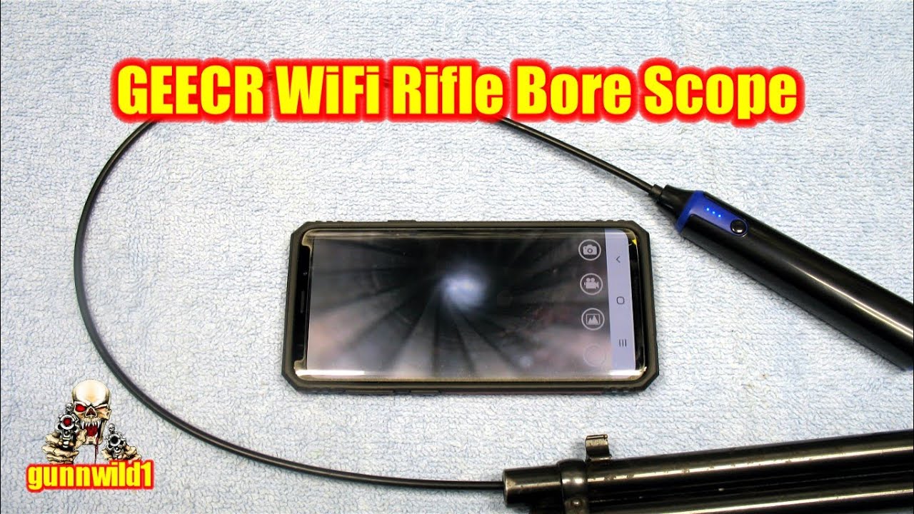 GEECR WiFi Rifle Bore Scope for iPhones