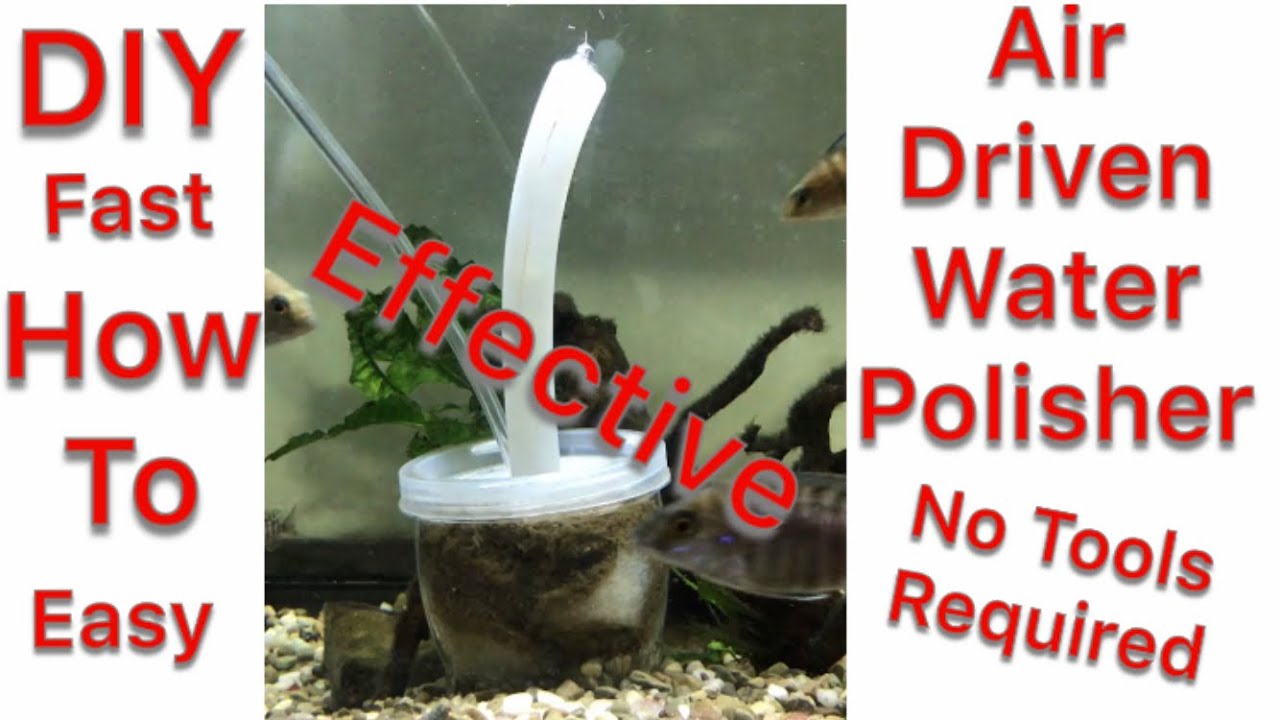 DIY Air Driven Water Polisher / Organic Puller
