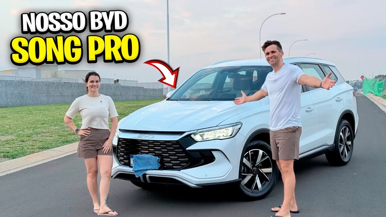Todos os detalhes do nosso CARRO novo, BYD SONG PRO 2026