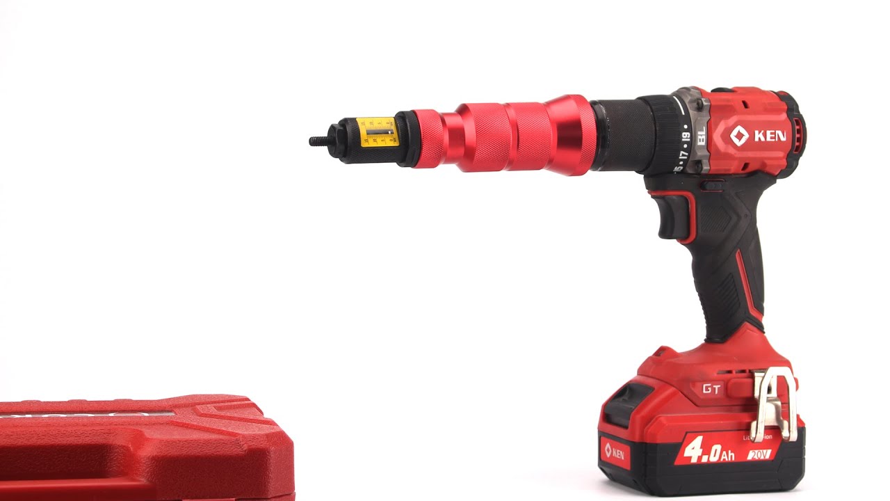 Corwin Tools X1S  Rivet Nut Tool Drill Adaptor With Stroke Monitor Window